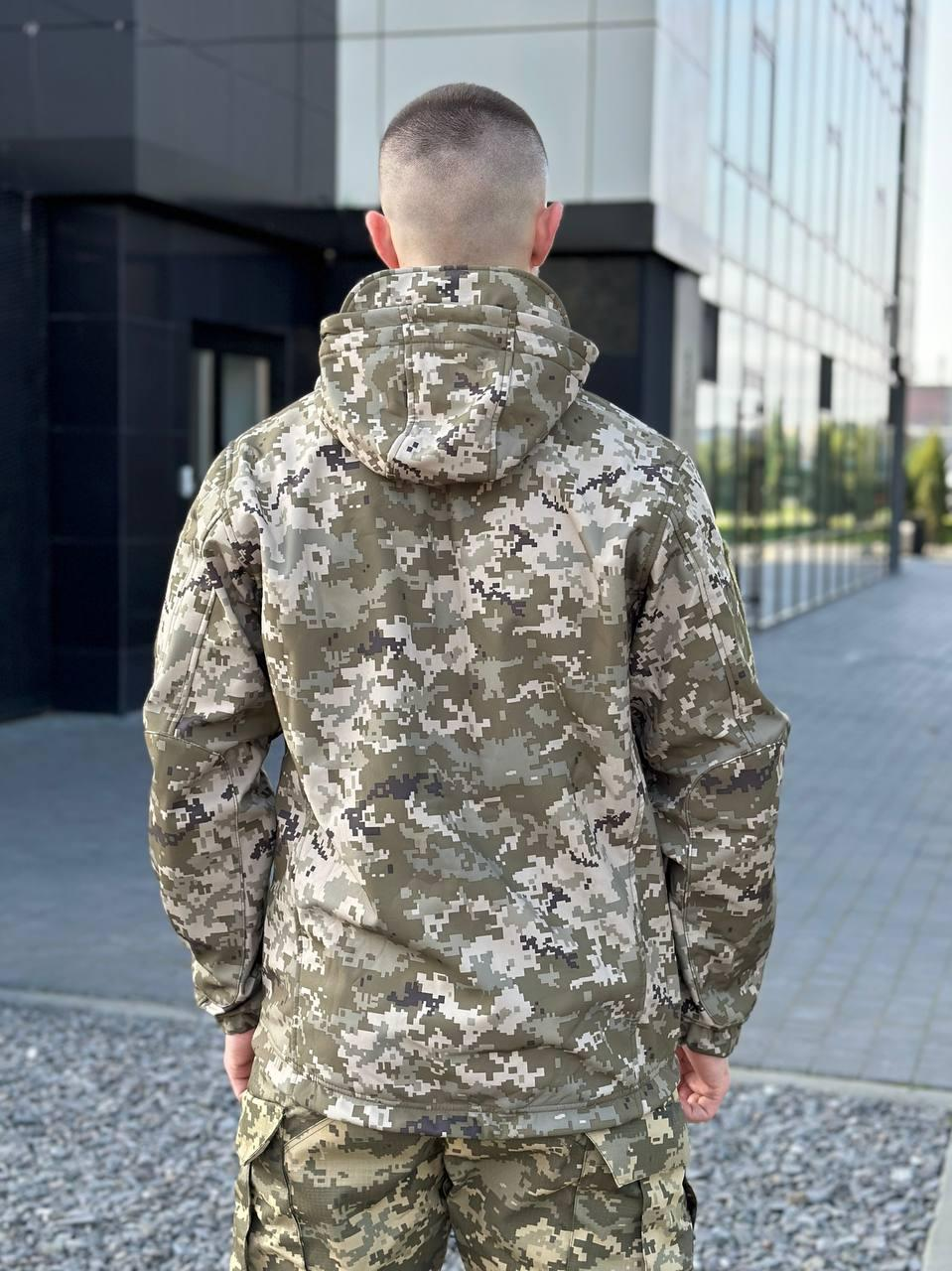 Куртка Софтшел піксель B&L