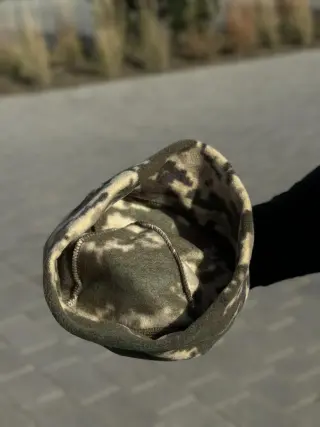 шапка фліс піксель Military