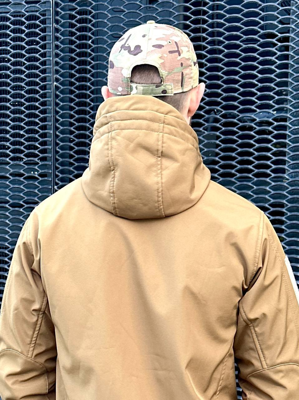 Куртка Софтшел койот Military