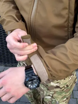 Куртка Софтшел койот Military
