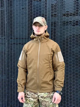 Куртка Софтшел койот Military