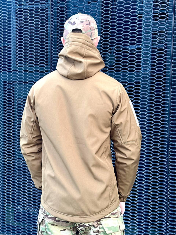 Куртка Софтшел койот Military