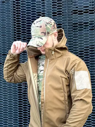 Куртка Софтшел койот Military