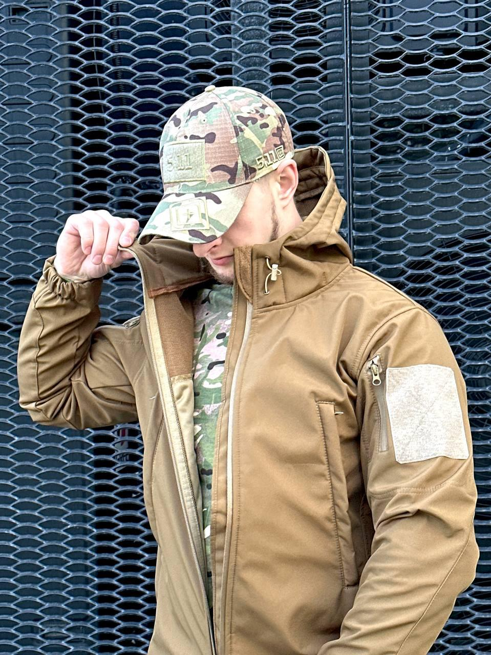 Куртка Софтшел койот Military