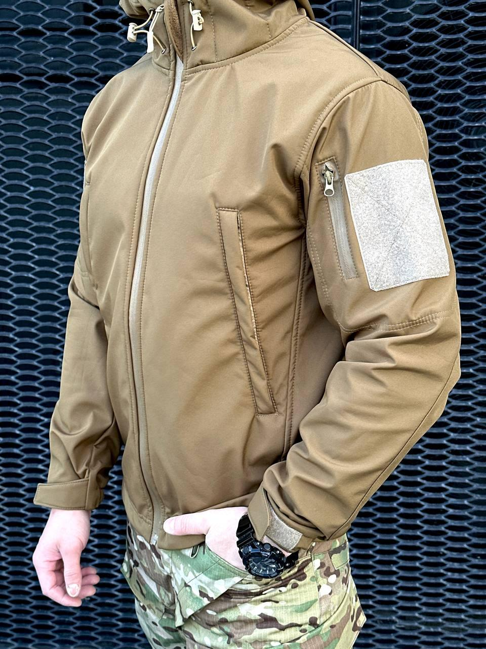 Куртка Софтшел койот Military