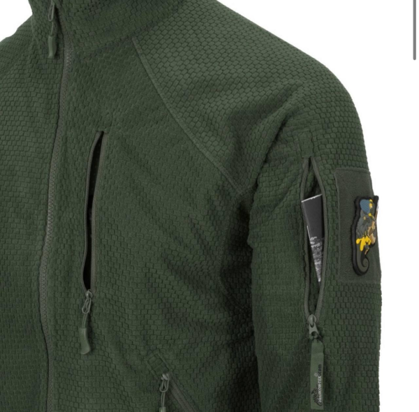 Флісова кофта Helikon Alpha Tactical - Olive Green