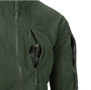 Флісова кофта Helikon Alpha Tactical - Olive Green