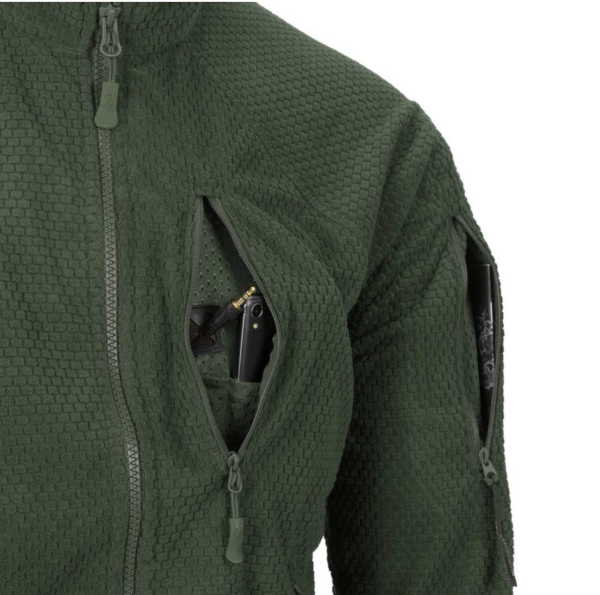 Флісова кофта Helikon Alpha Tactical - Olive Green