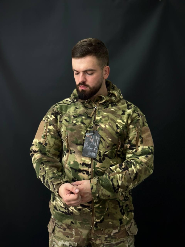 Флісова кофта мультикам з капішоном ESDY