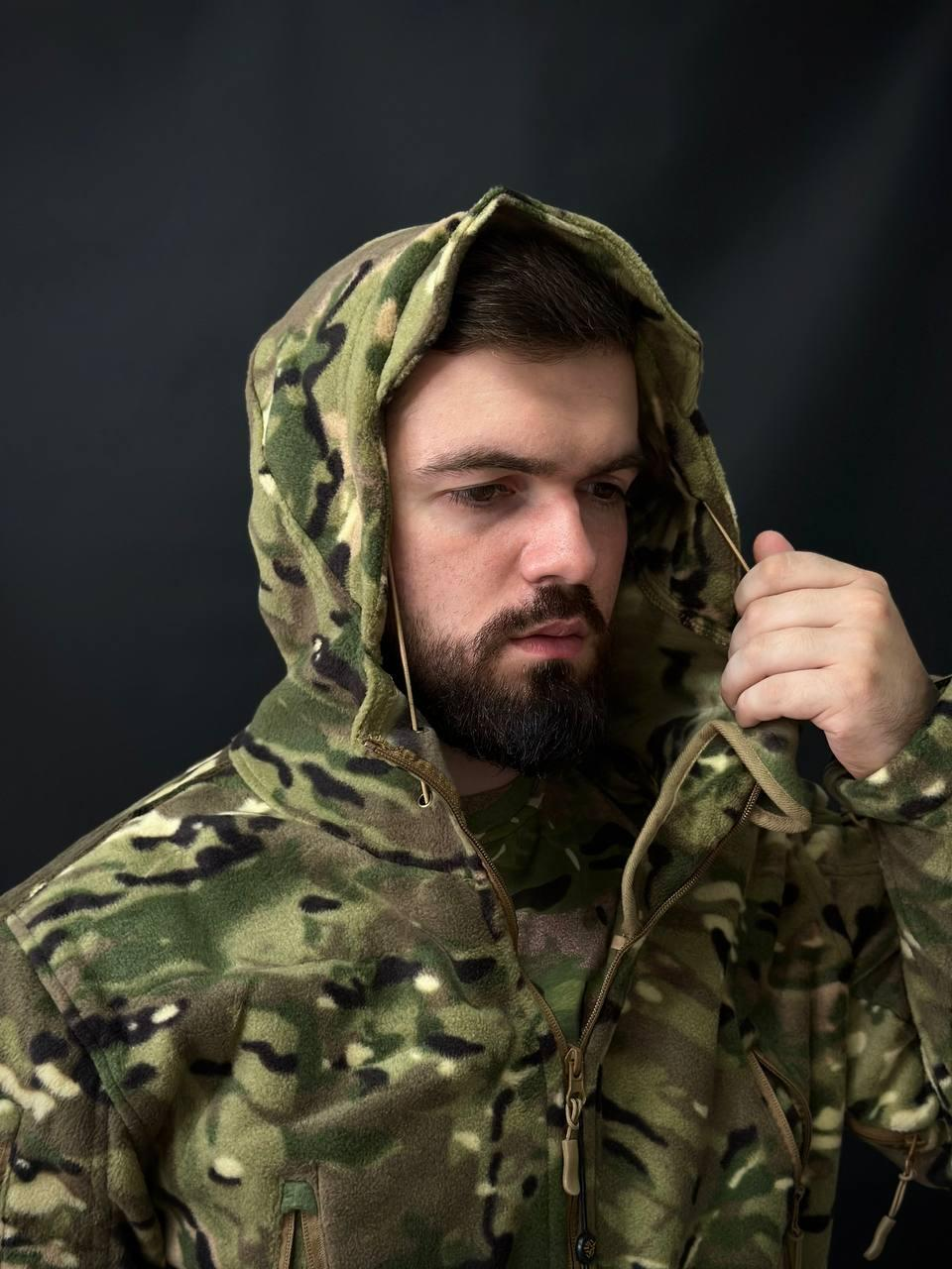 Флісова кофта мультикам з капішоном ESDY