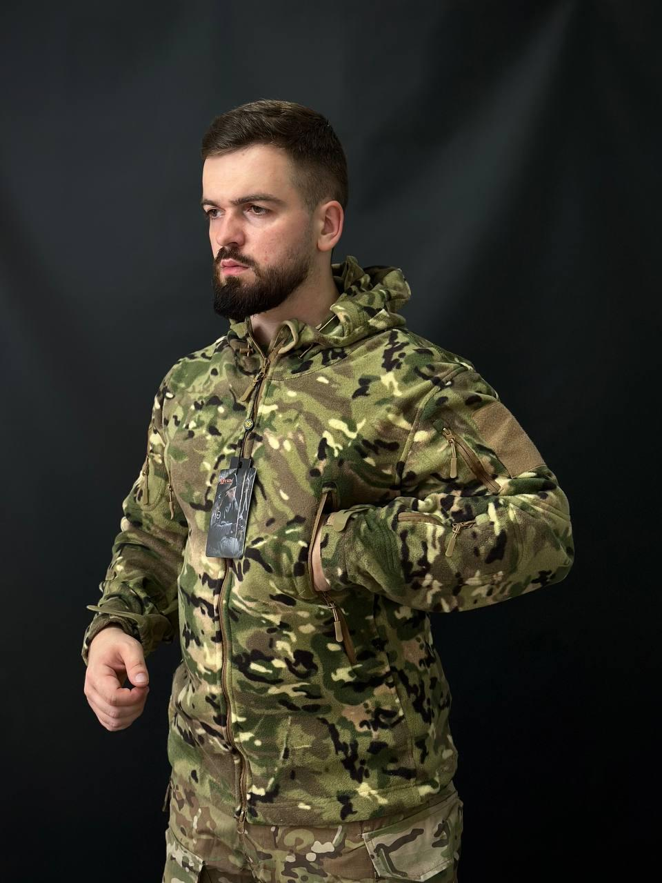 Флісова кофта мультикам з капішоном ESDY