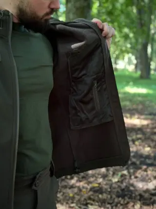 Костюм олива софтшел Military