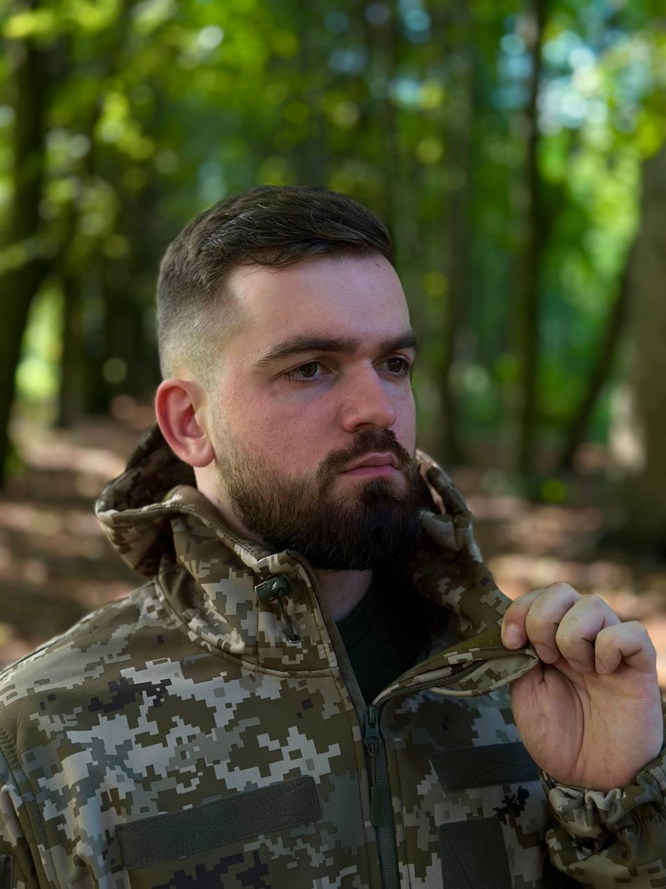 Костюм піксель софтшел Military
