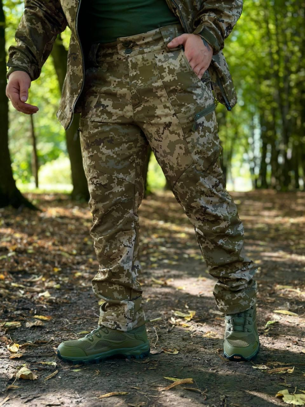 Костюм піксель софтшел Military