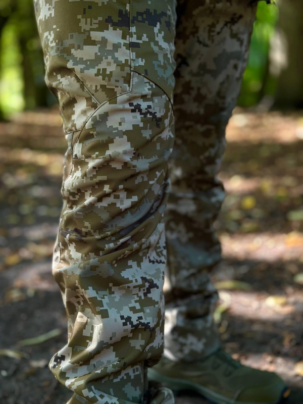 Костюм піксель софтшел Military