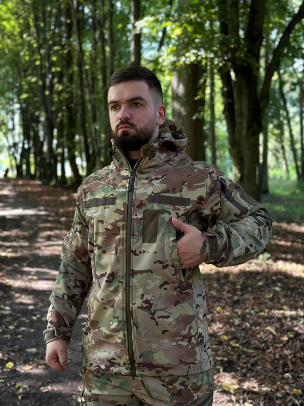 Костюм мультикам софтшел Military