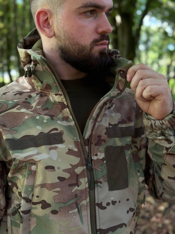 Костюм мультикам софтшел Military
