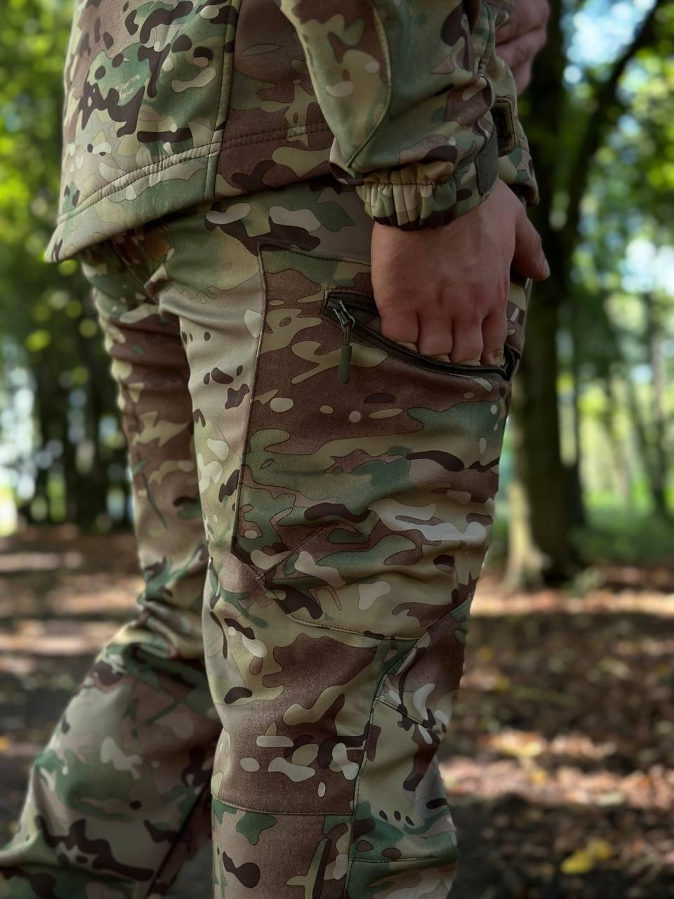 Костюм мультикам софтшел Military