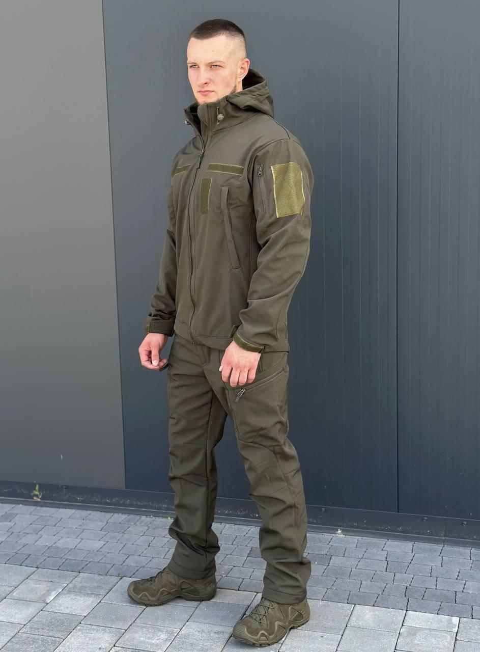 Куртка Софтшел олива Military