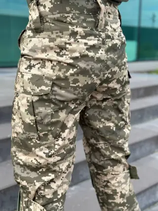 Штани піксель з наколінниками