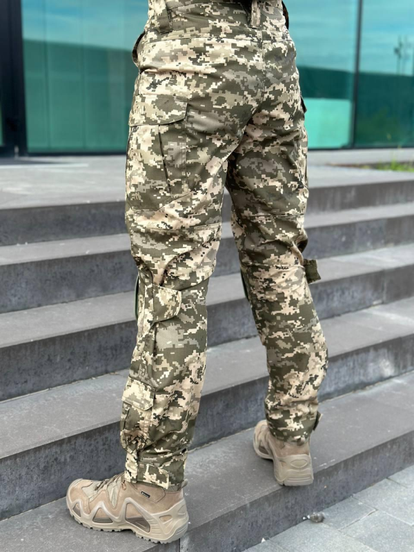 Штани піксель з наколінниками
