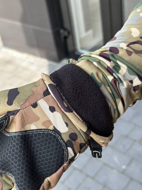 рукавиці палі мультикам Softshell