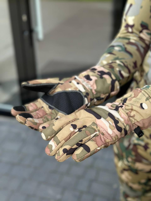 рукавиці палі мультикам Softshell