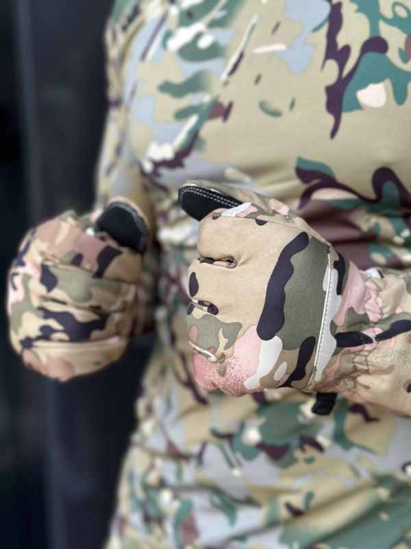 рукавиці палі мультикам Softshell