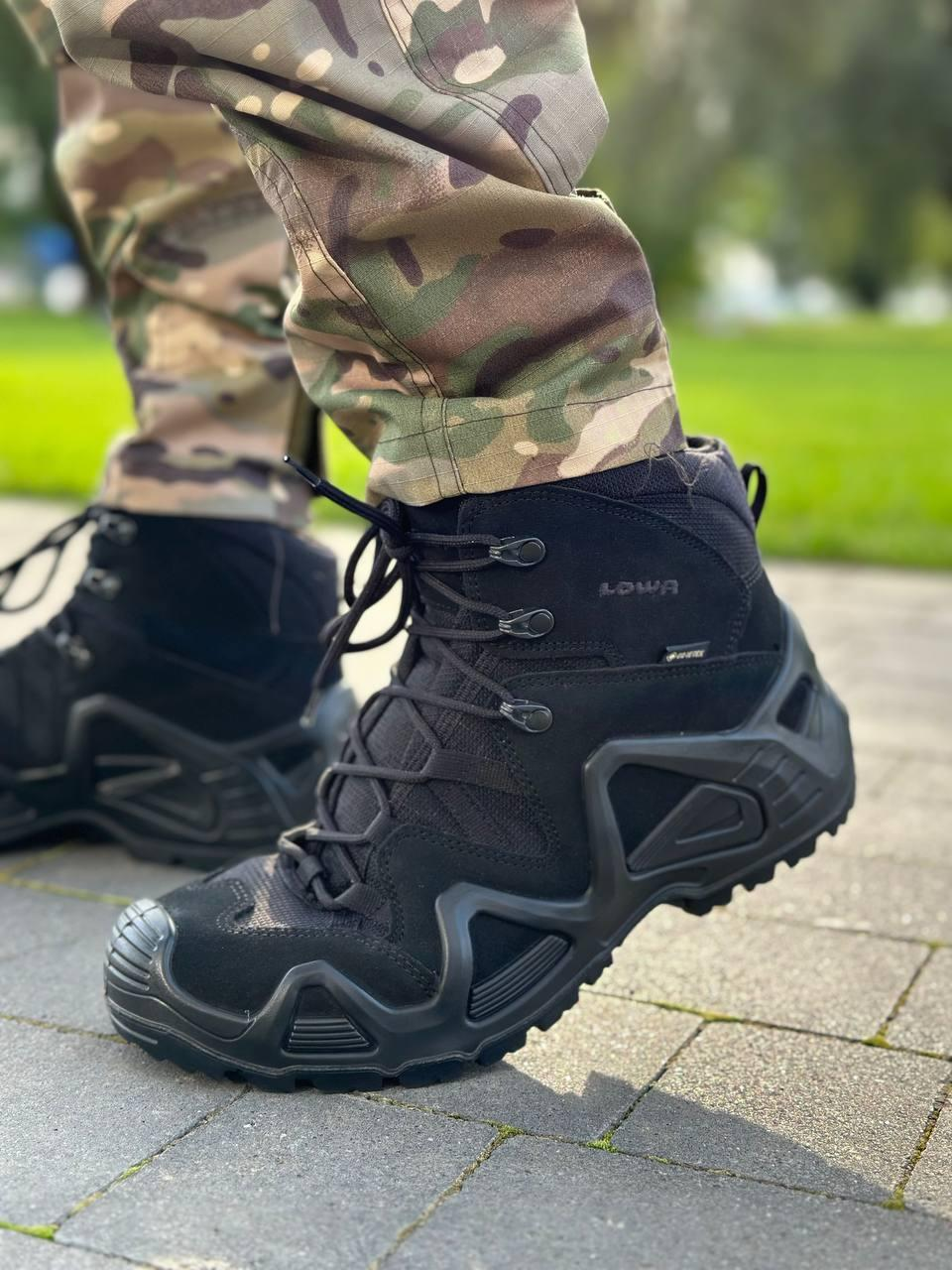 ЧЕРЕВИКИ "LOWA ZEPHYR GTX® MID MK2" Чорний