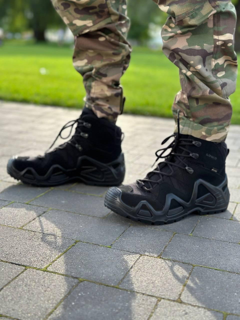 ЧЕРЕВИКИ "LOWA ZEPHYR GTX® MID MK2" Чорний