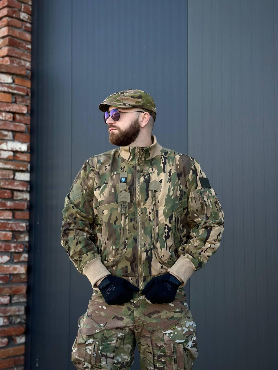 Бомбер льотний AIR Forces Мультикам MTP