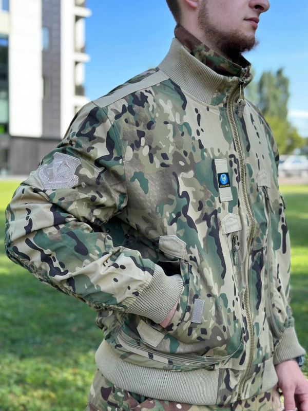 Бомбер льотний AIR Forces Мультикам MTP