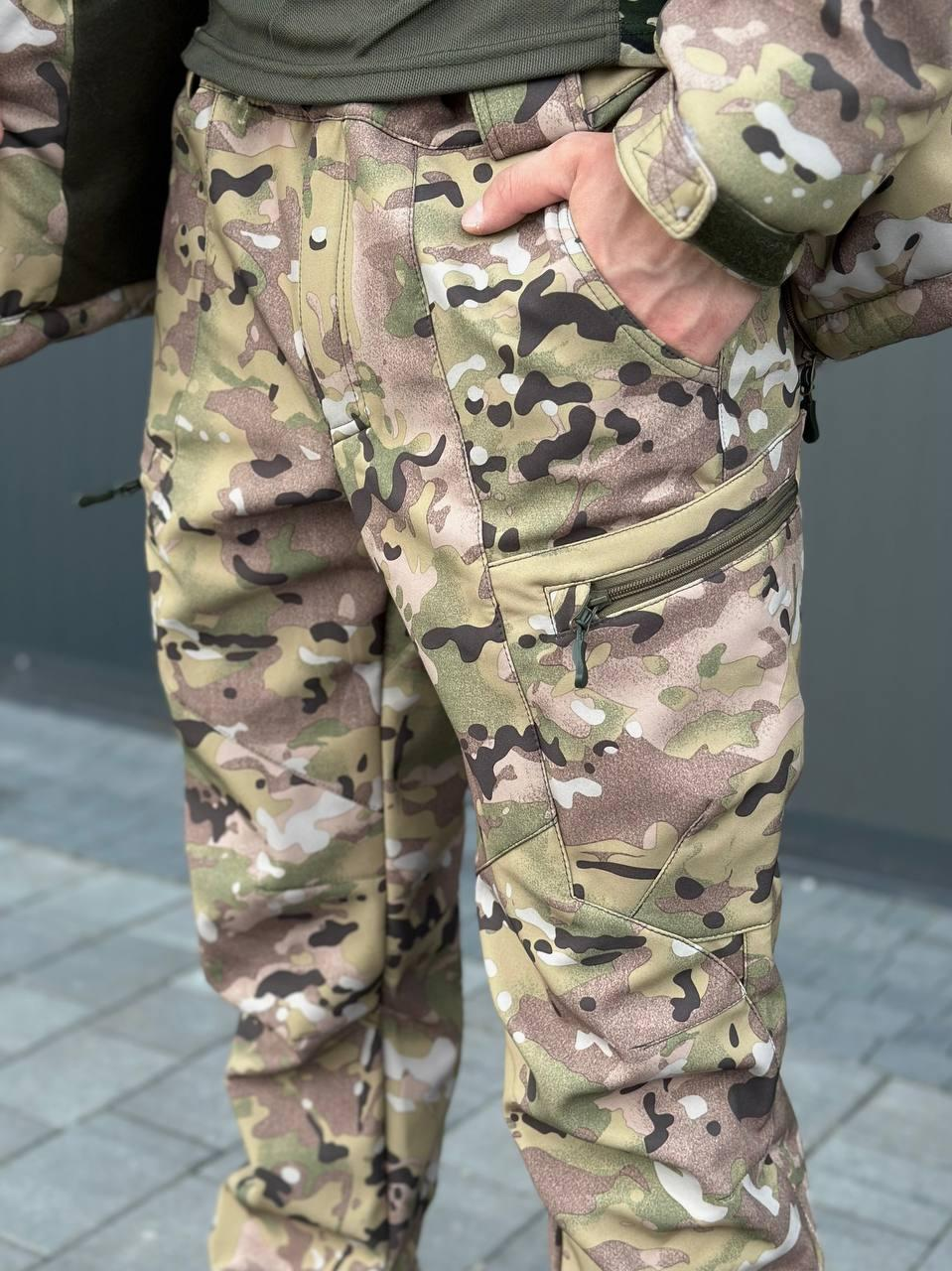 штани мультикам софтшел Military