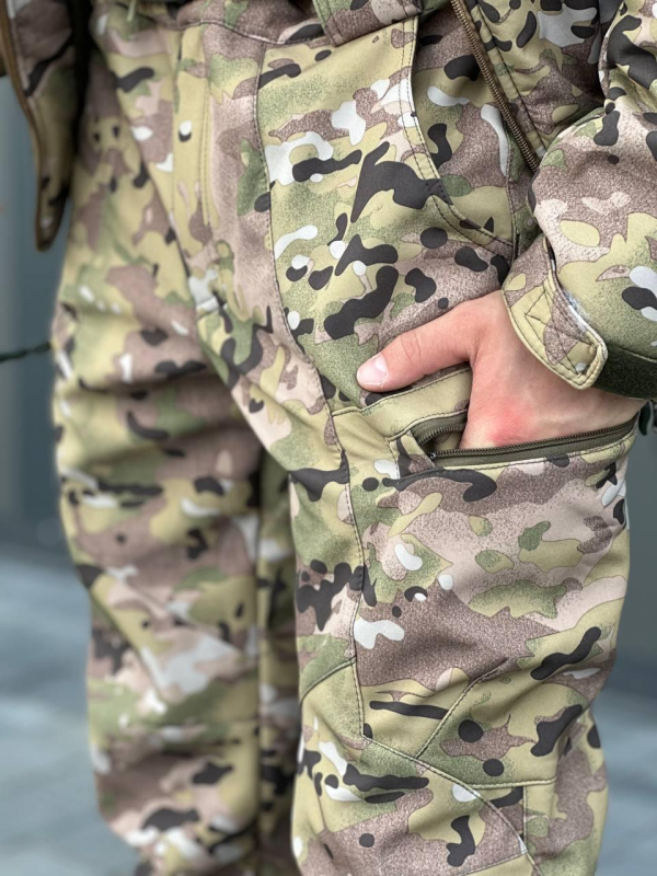 штани мультикам софтшел Military