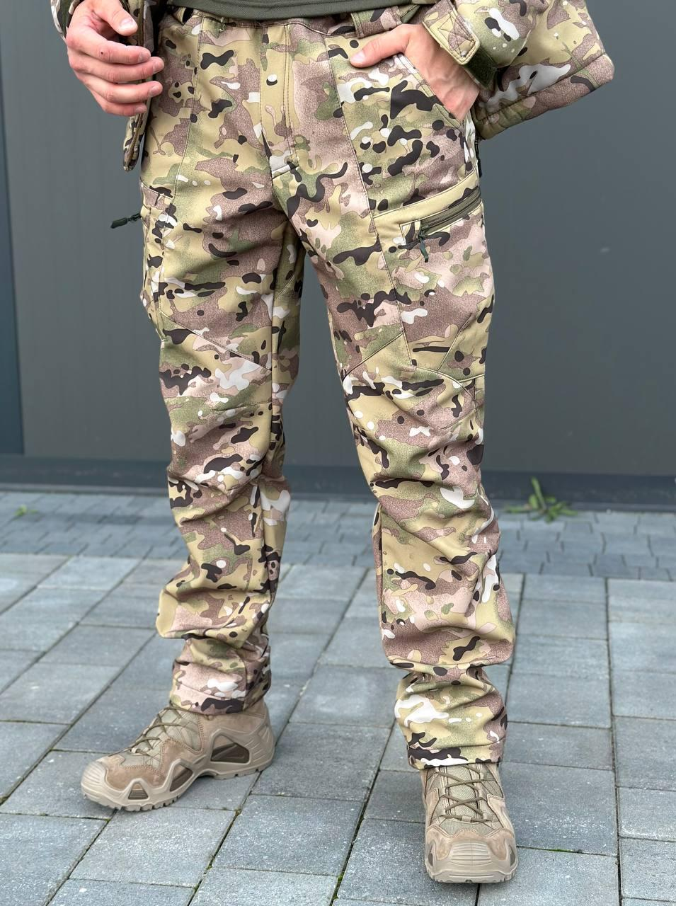 штани мультикам софтшел Military