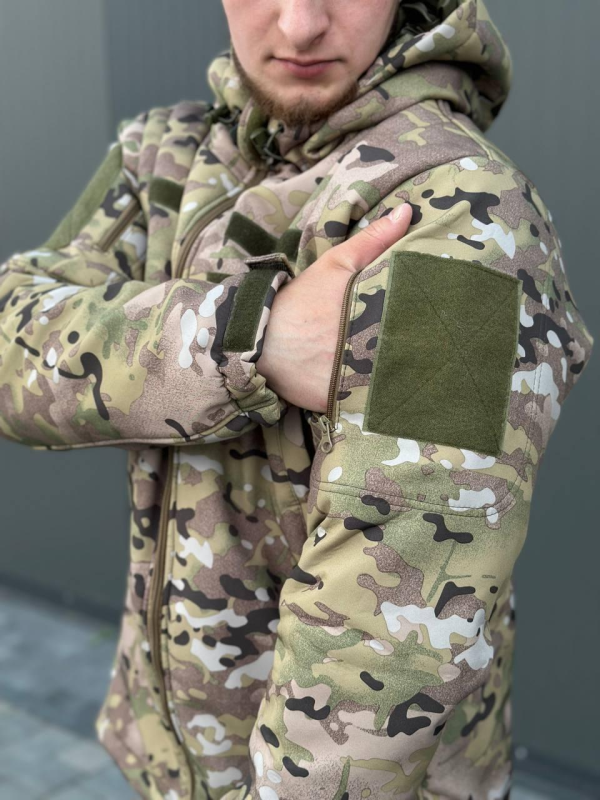 Куртка Софтшел мультикам Military