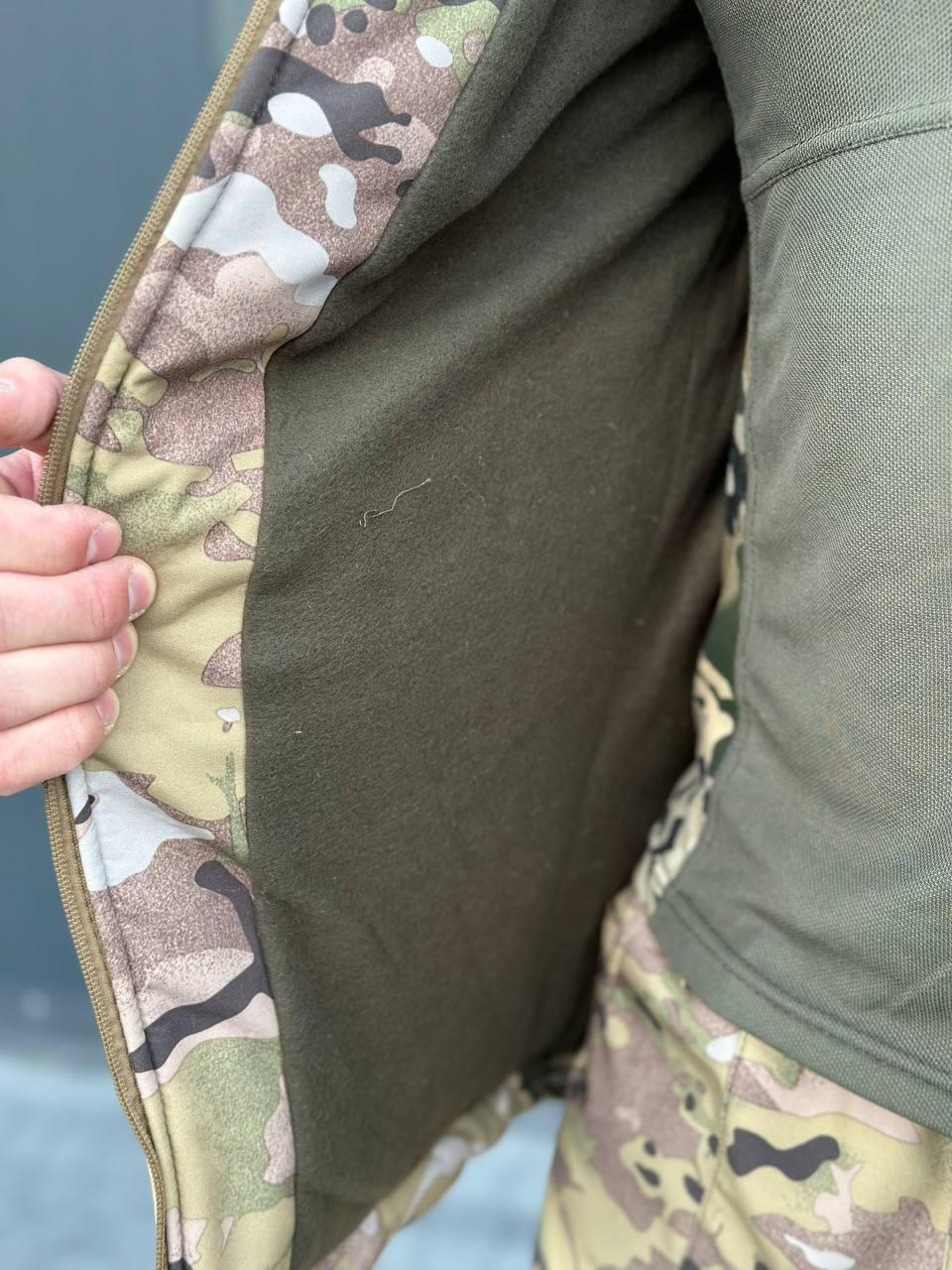 Куртка Софтшел мультикам Military