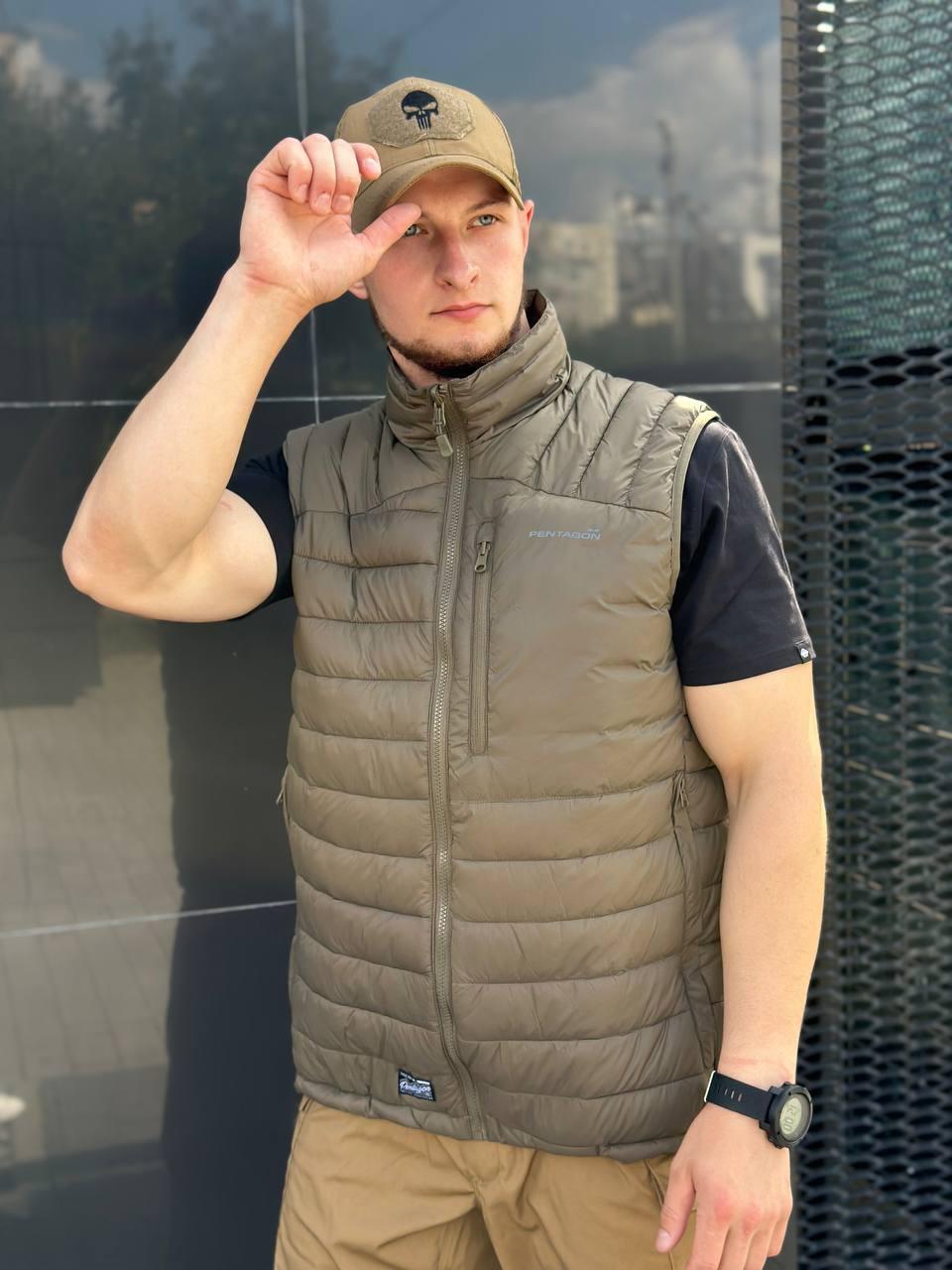 Жилет Pentagon Homer Vest Dark olive - Фото 8