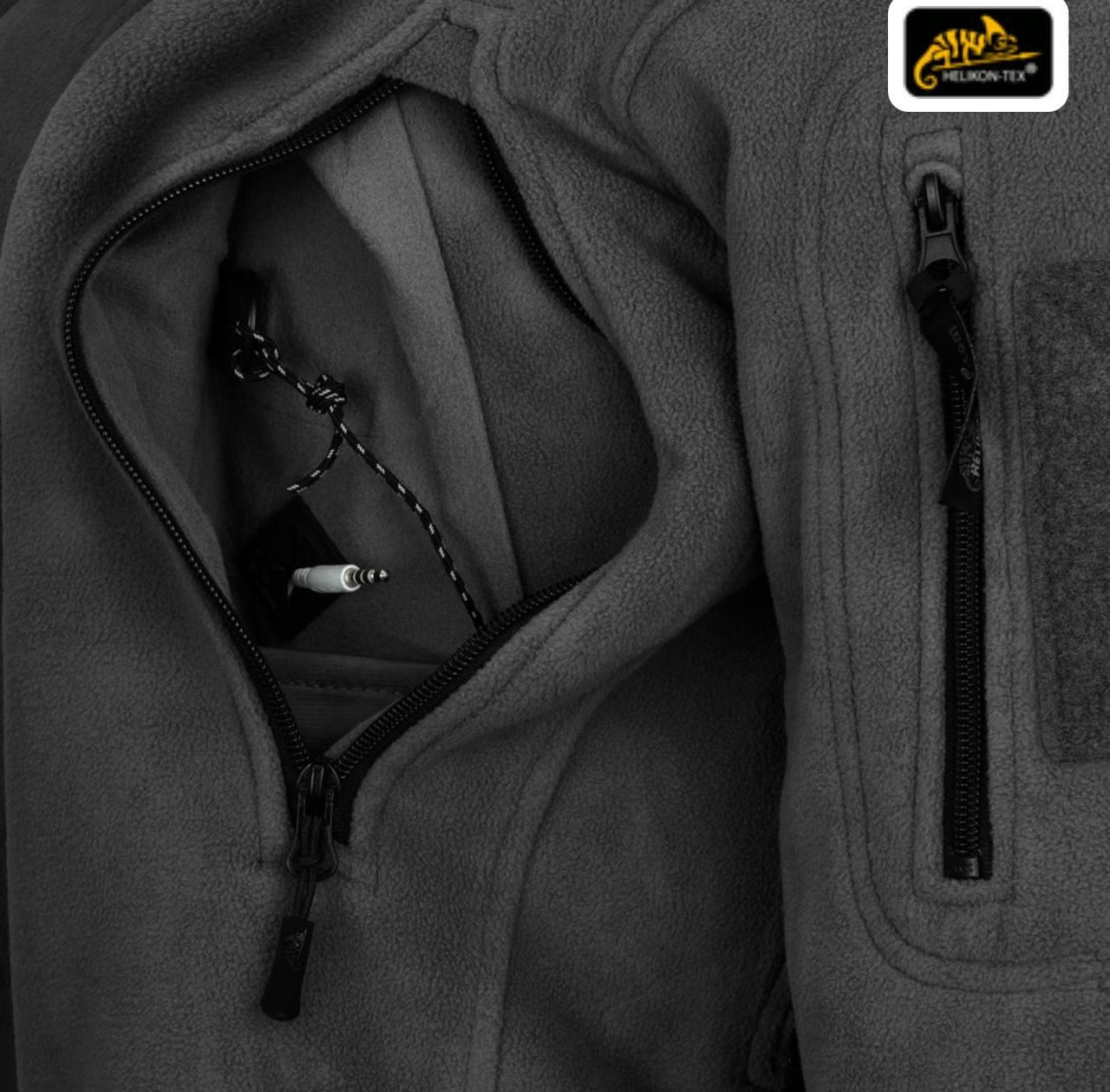 Кофта флісова Helikon-Tex Patriot Jacket Black