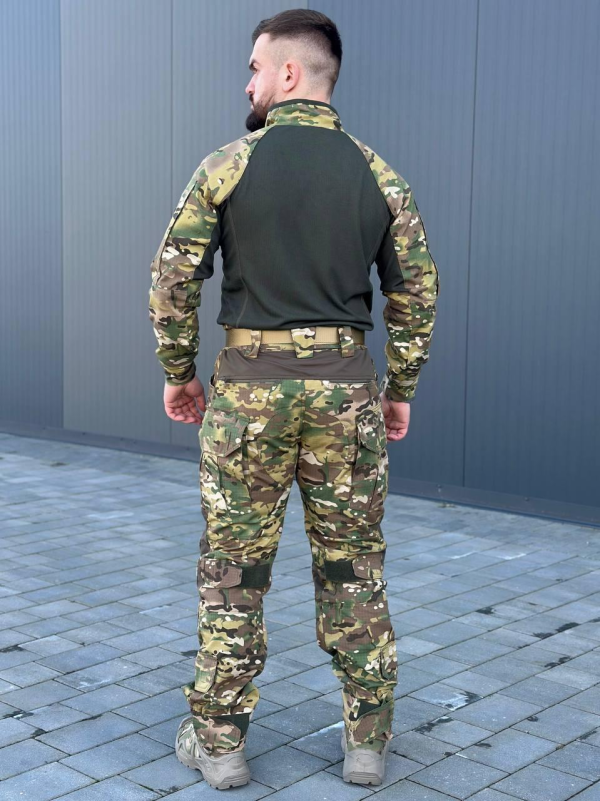 Тактичні Штани G3 з Наколінниками мультикам Military MTP