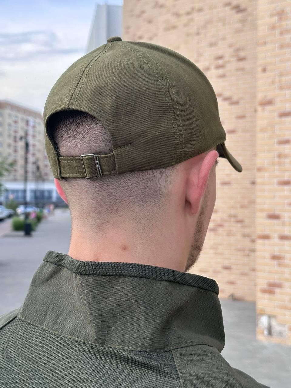 бейсболка олива з гербом