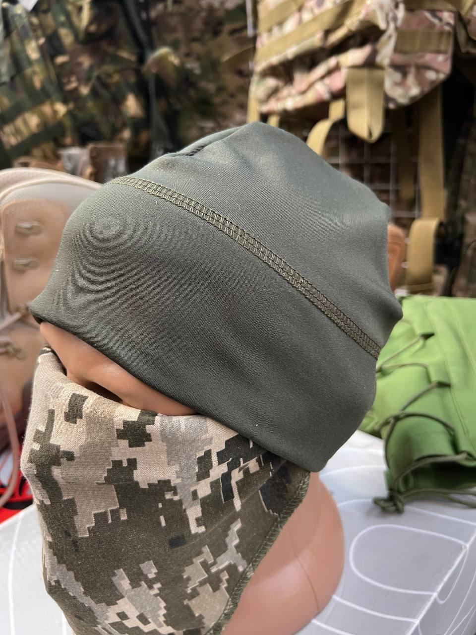 шапка олива літо