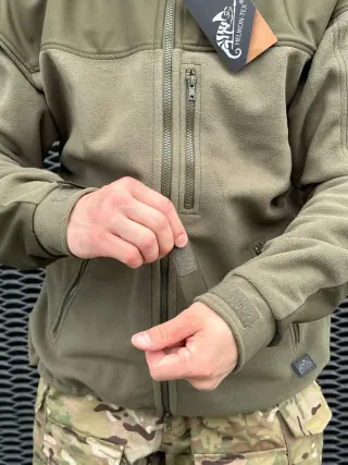 Флісова кофта олива Helikon-Tex® Jacket