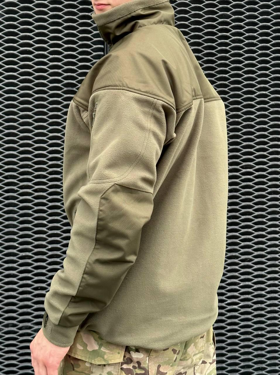 Флісова кофта олива Helikon-Tex® Jacket