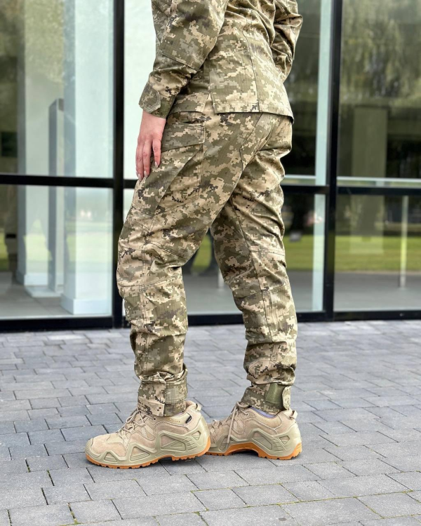 Тактичний статутний жіночий костюм ЗСУ Піксель мм14 Military