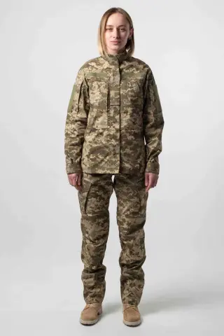 Тактичний статутний жіночий костюм ЗСУ Піксель мм14 Military