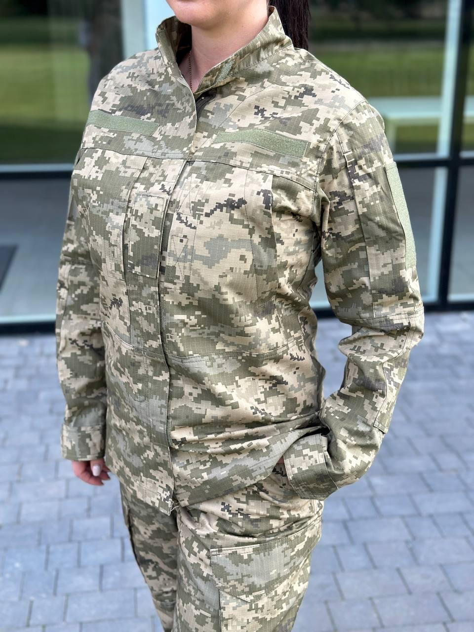 Тактичний статутний жіночий костюм ЗСУ Піксель мм14 Military
