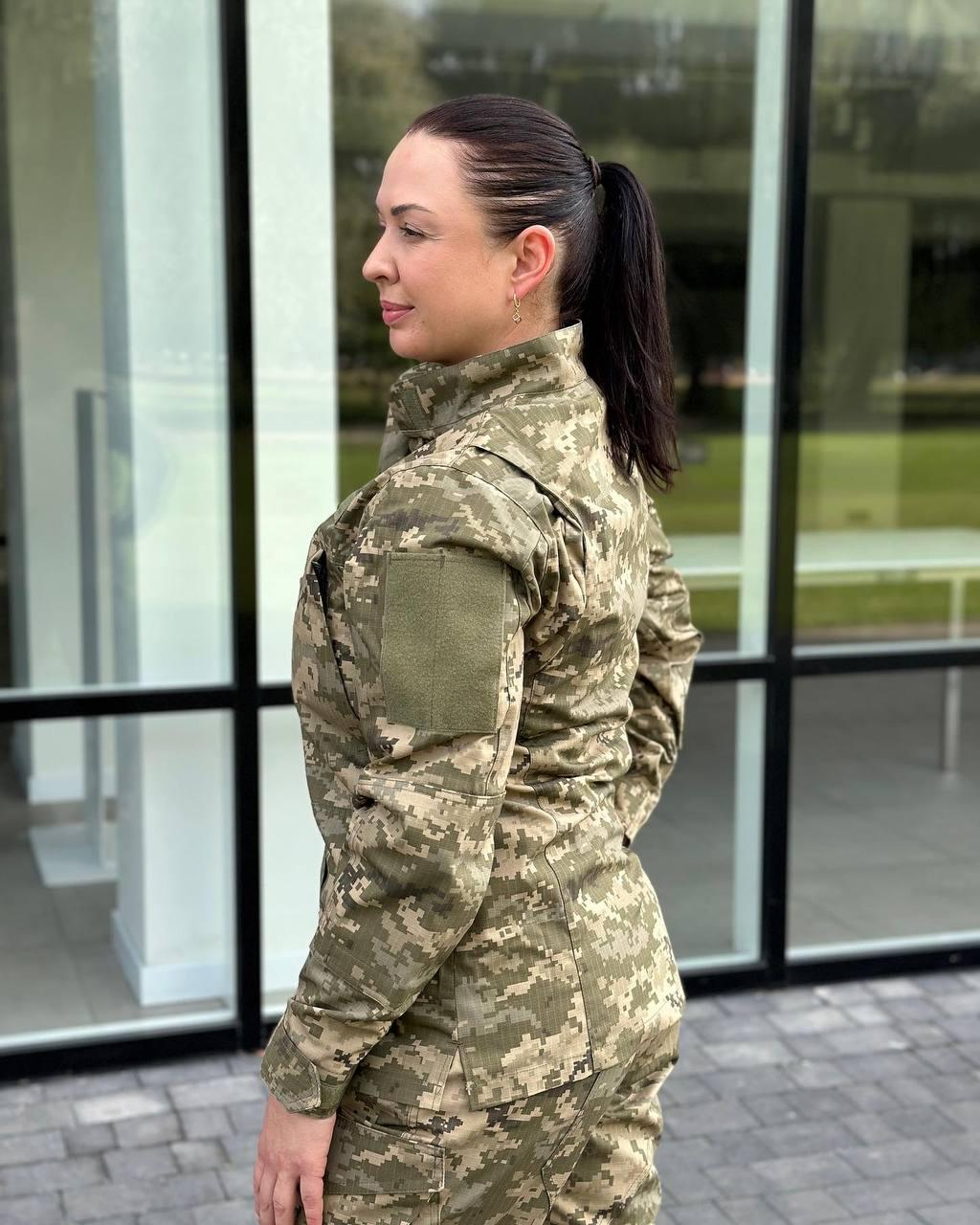 Тактичний статутний жіночий костюм ЗСУ Піксель мм14 Military