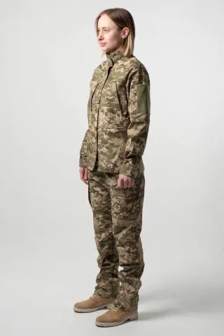 Тактичний статутний жіночий костюм ЗСУ Піксель мм14 Military