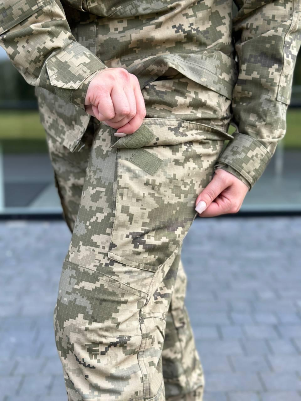 Тактичний статутний жіночий костюм ЗСУ Піксель мм14 Military